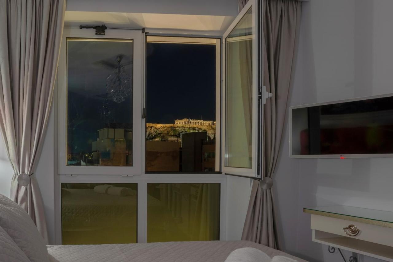 Diana'S Suite Viewing The Acropolis Athene Buitenkant foto